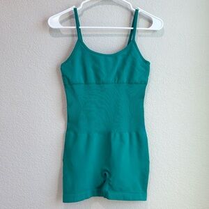 QQQ Seamless Spandex Romper Tank Top Bodysuit Activewear